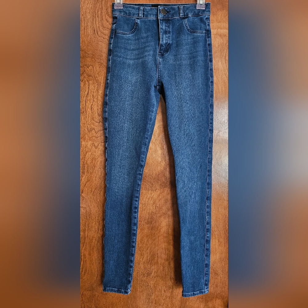 FITJEANS Women's Blue Skinny Jeans- Size S